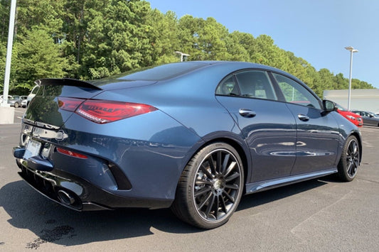 Aileron pour Mercedes CLA C118 (2019+) Noir Brillant, Look 45 AMG