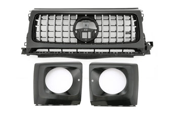 compare product Calandre noir et chrome Panamericana GT pour Mercedes W465 G | 2024-2026