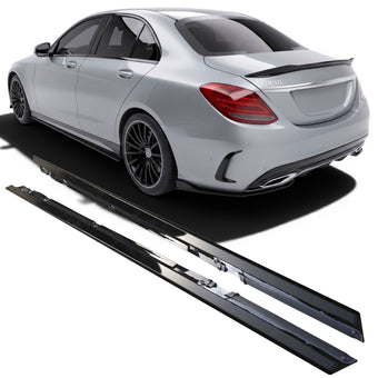 compare product Bas de caisse Noir pour Mercedes Classe C W205 & S205  | 2014-2018