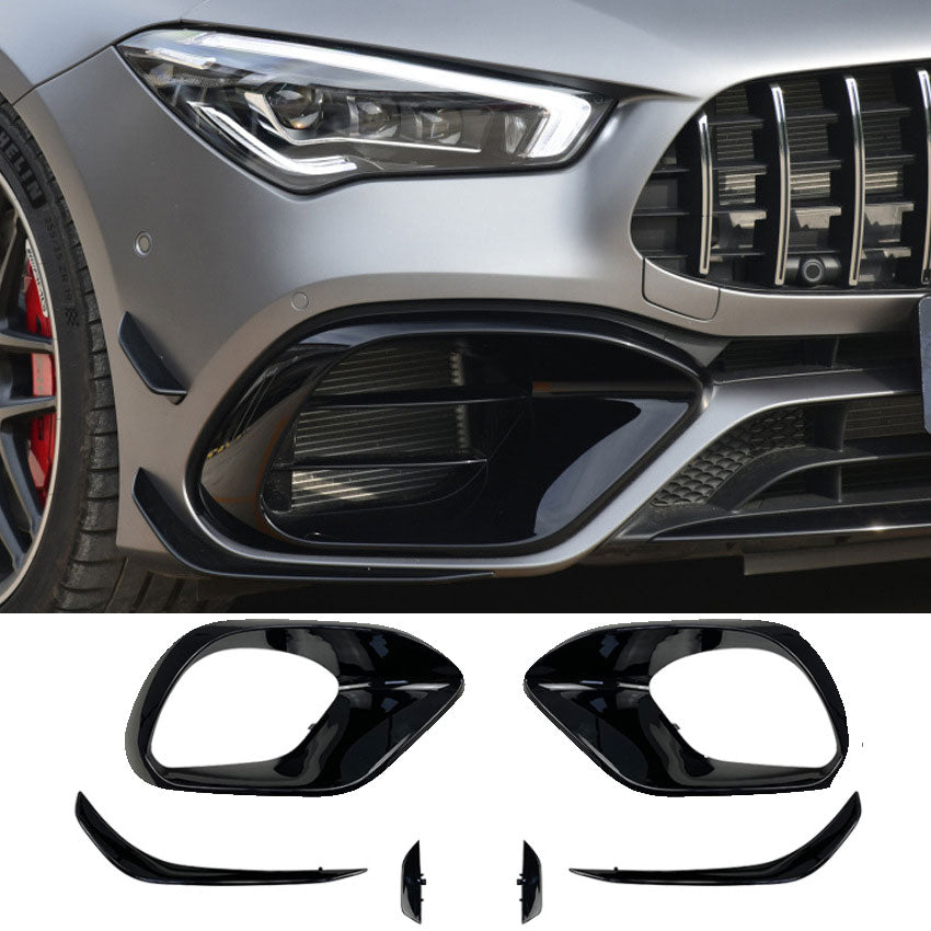 Flaps aéro + AIR Intakes pour Mercedes C118 CLA Uniquement CLA 45 AMG